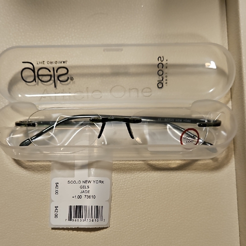 Scojo New York Jade +1.00 Glasses